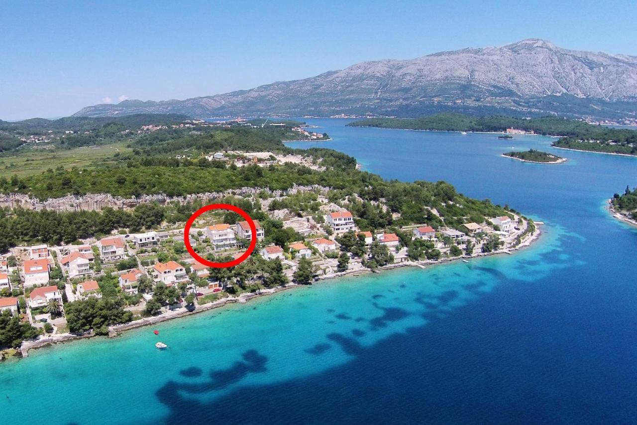 Apartments By The Sea Lumbarda, Korcula - 4440 Kültér fotó